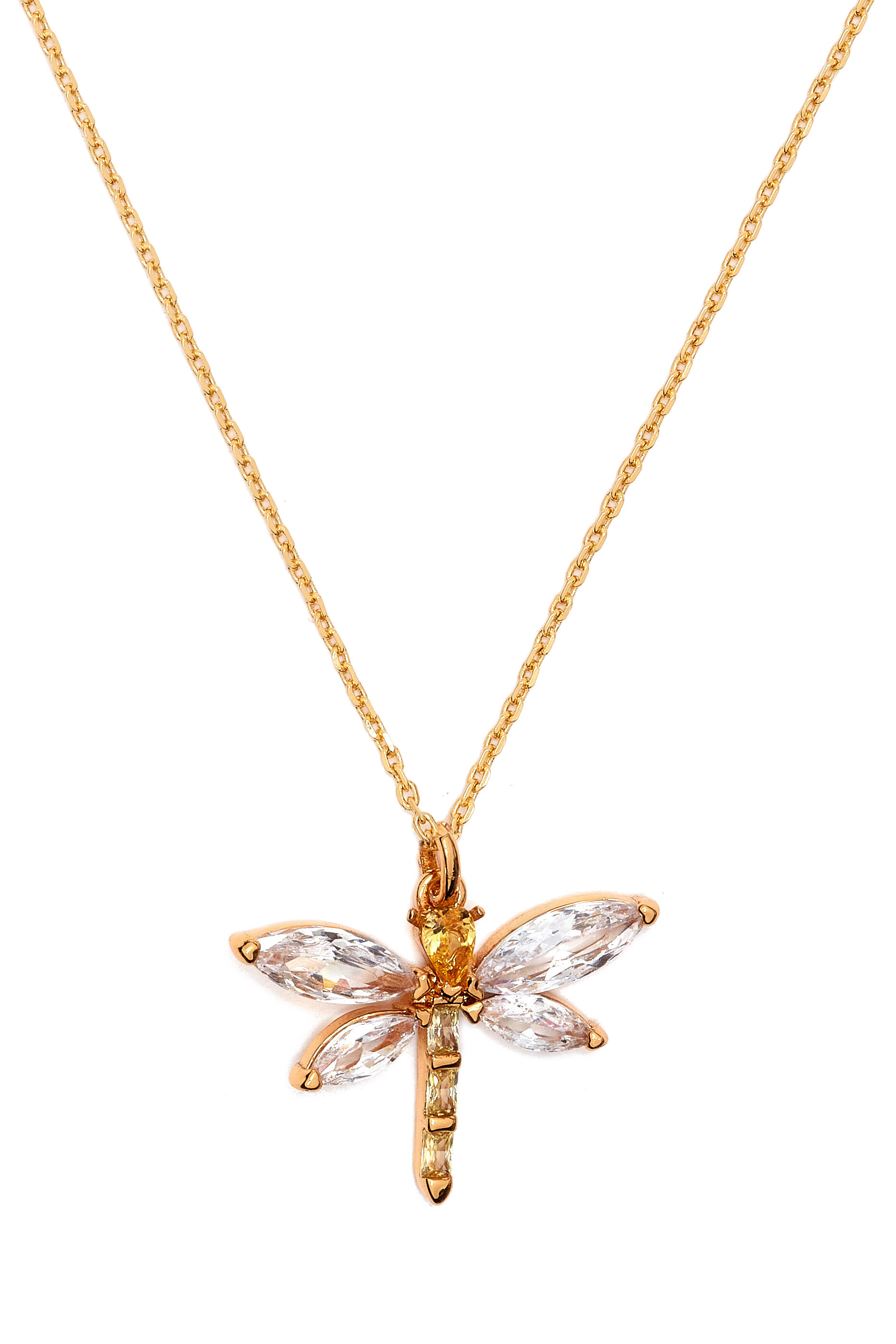 Greenhouse Dragonfly Mini Pendant Necklace